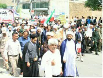 حضور باشکوه مردم شهرستان خواف در راهپیمایی روز قدس