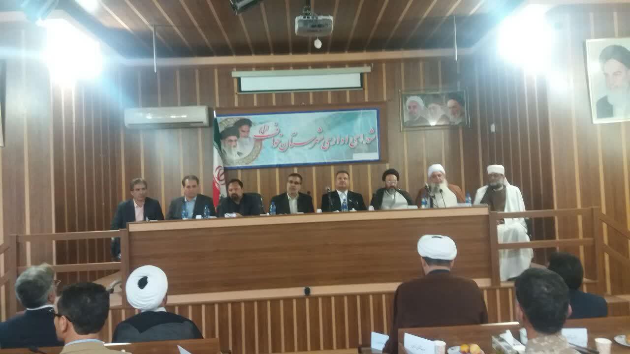 حسین سنجرانی روز شنبه به عنوان فرماندار شهرستان خواف  معرفی شد.