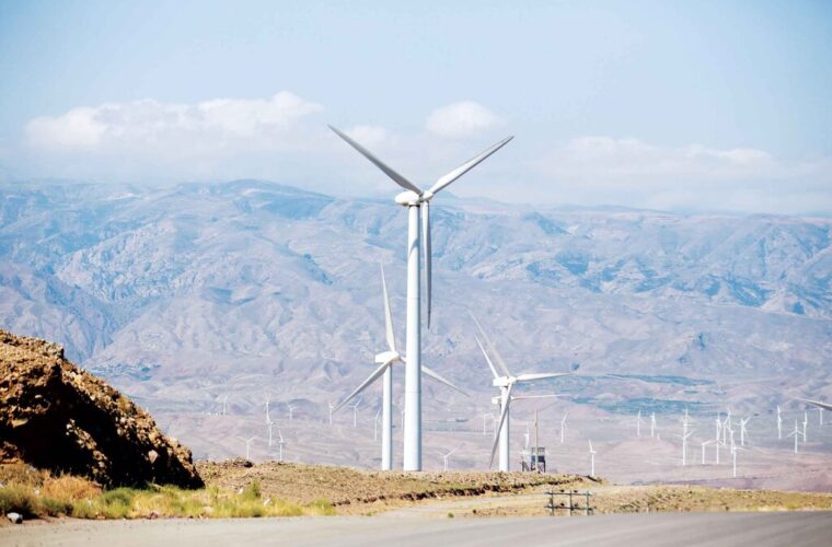 ظرفیت کم نظیر تونل باد شهرستان خواف برای تولید برق بادی