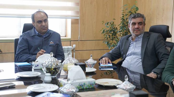 بازدید معاون منابع انسانی و امور اجتماعی فولاد خوزستان از شرکت سیمیدکو با حضور در منطقه معدنی سنگان خواف