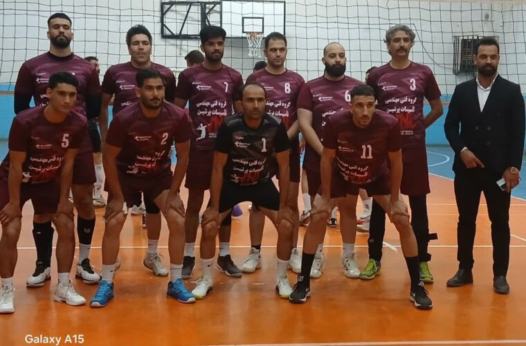 تأسیسات پرشین قهرمان، طلای رز نایب‌قهرمان والیبال جام رمضان خواف شد