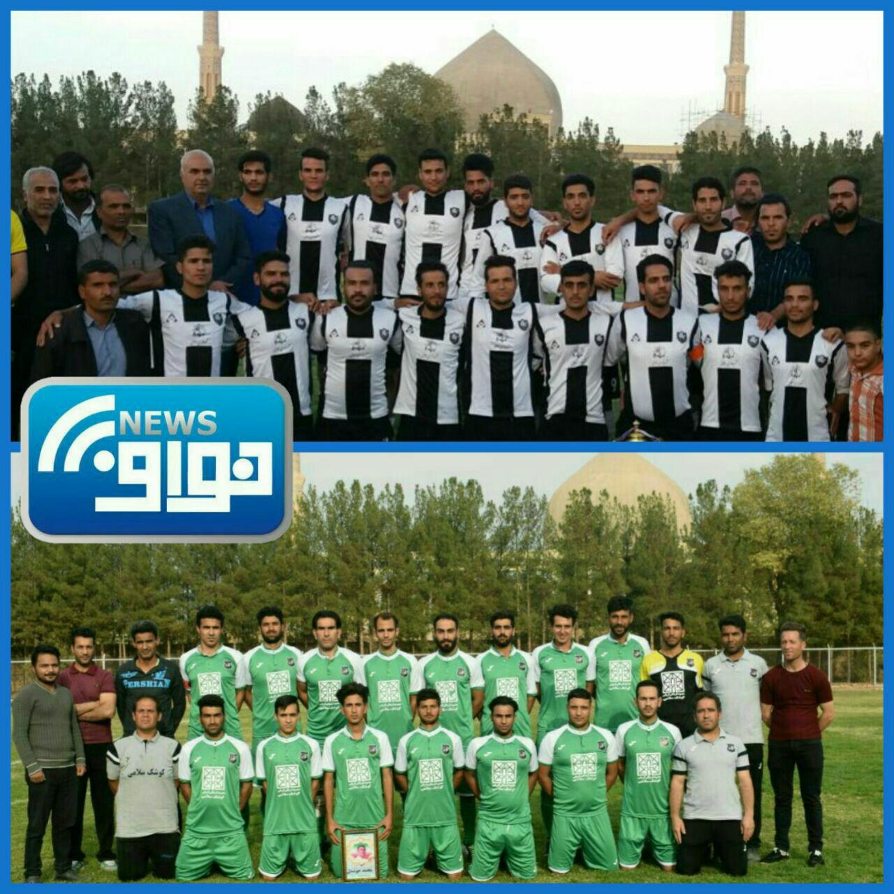 حضور تحسین برانگیز فوتبال شهر سلامی در شهرستان خواف