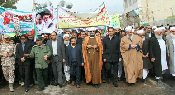 حضور پرشور مردم شهرستان خواف در راهپیمایی 22 بهمن