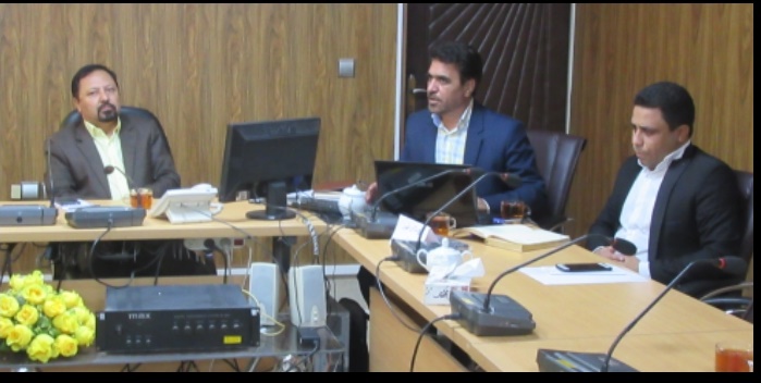جلسه بررسی طرح توسعه اقتصادی و اشتغالزایی دهستان بستان بخش سنگان