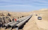 عملیات اجرایی خط لوله خواف به سمت قائن پروژه انتقال آب خلیج فارس به طول حدود ۱۳۸ کیلومتر آغاز شده است