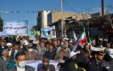 حضور پرشور و حماسه ساز مردم شهرستان خواف در راهپیمایی 22 بهمن 1401