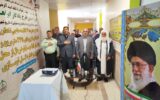 وزیر و استاندار پای کار افتتاح مدرسه 6 کلاسه در شهرستان خواف